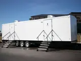 Rumpke Restroom Trailer At Corporate Gathering Event