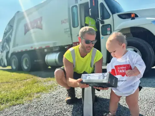 Rumpke Fan Receiving Toy