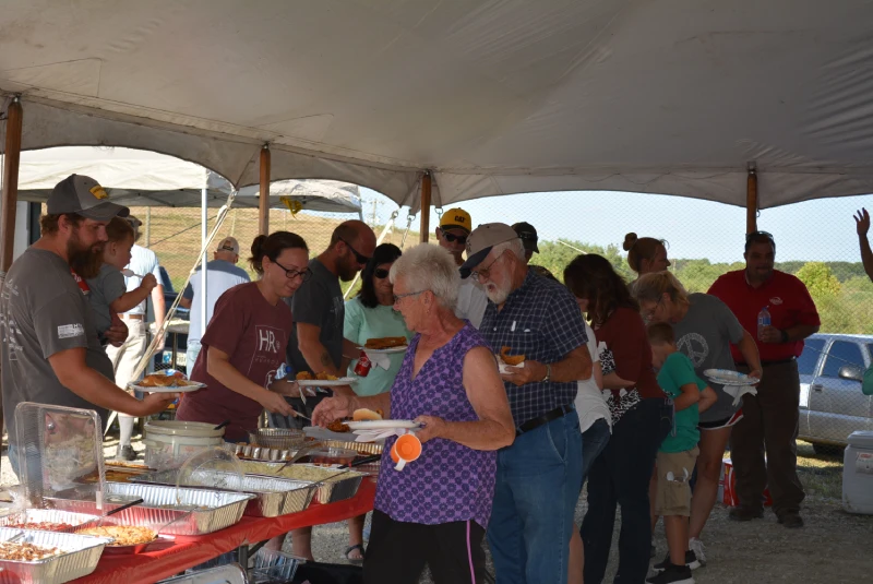 Medora, IN, Community Members Visiting Rumpke's Community Picnic At The Rumpke Medora Landfill And Recycling Facility